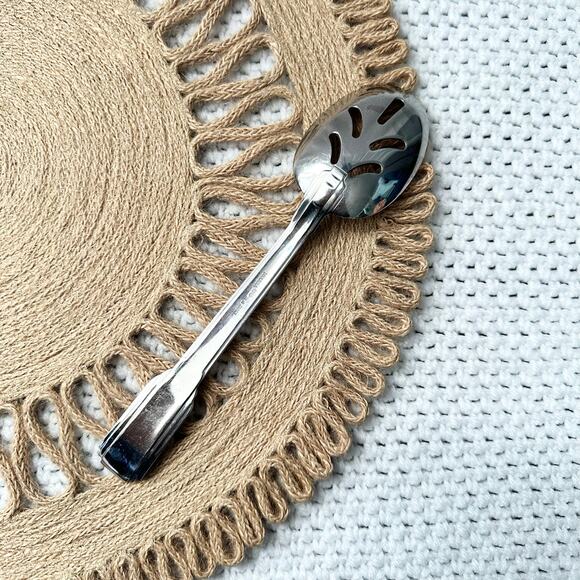 Mikasa Japan 18/8 Stainless Steel The Ritz Flatware Slotted Serving Spoon - Picture 4 of 5